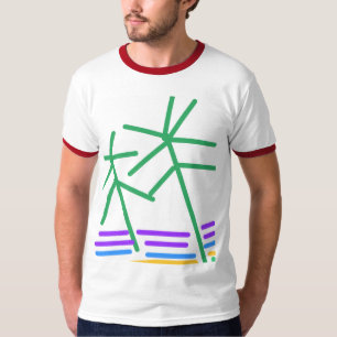 Camiseta Escenario abstracto