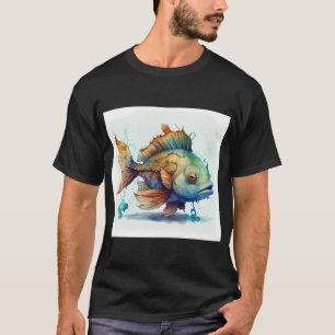Camiseta Escenario acuático subacuático Tee