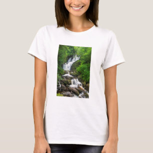 Camiseta Escenario de cascada torc, Irlanda