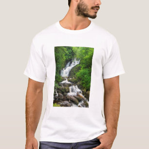 Camiseta Escenario de cascada torc, Irlanda