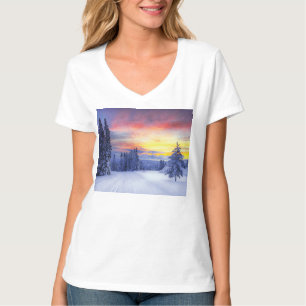 Camiseta Escenario de invierno