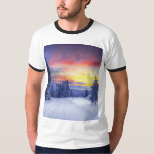 Camiseta Escenario de invierno