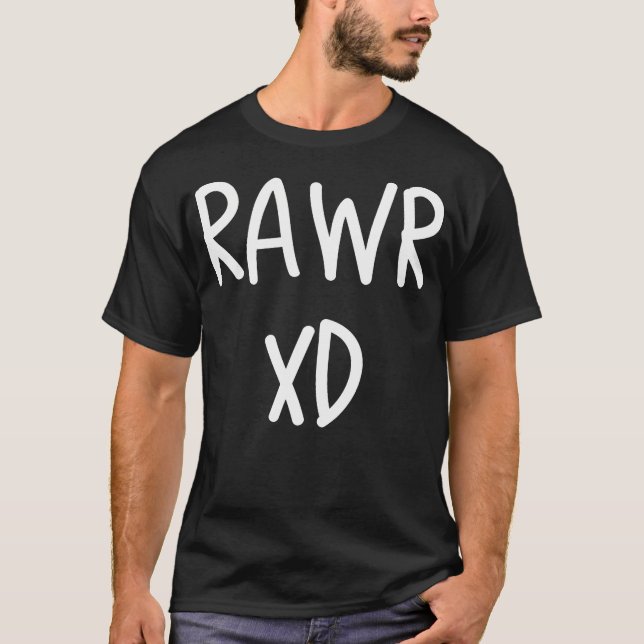 Camiseta Escenario Rawr Emo Xd (Anverso)