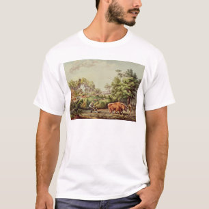 Camiseta Escenas americanas de la granja