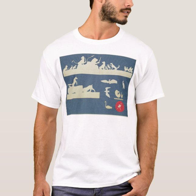 Camiseta Escenas animales (Anverso)
