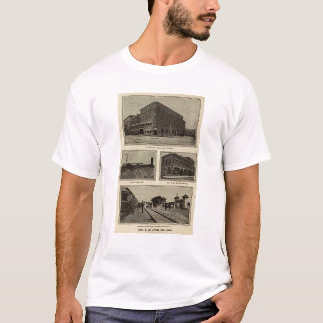 Camiseta Escenas, Boise, Idaho (Anverso)
