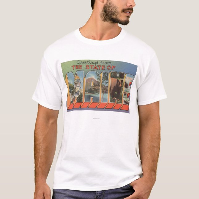 Camiseta Escenas de la letra de MaineLarge (Anverso)