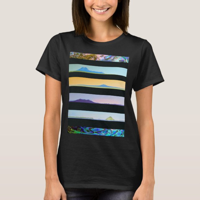 CAMISETA ESCENAS DE MONTAÑA DE NUEVA ZELANDIA (Anverso)