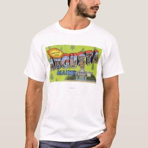 Camiseta Escenas grandes de la letra, saludos a partir del