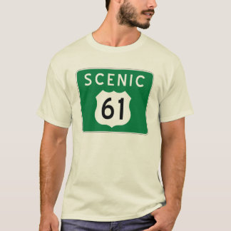 Camiseta escénica de la carretera 61