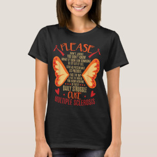 Camiseta Esclerosis: cura de la lucha diaria
