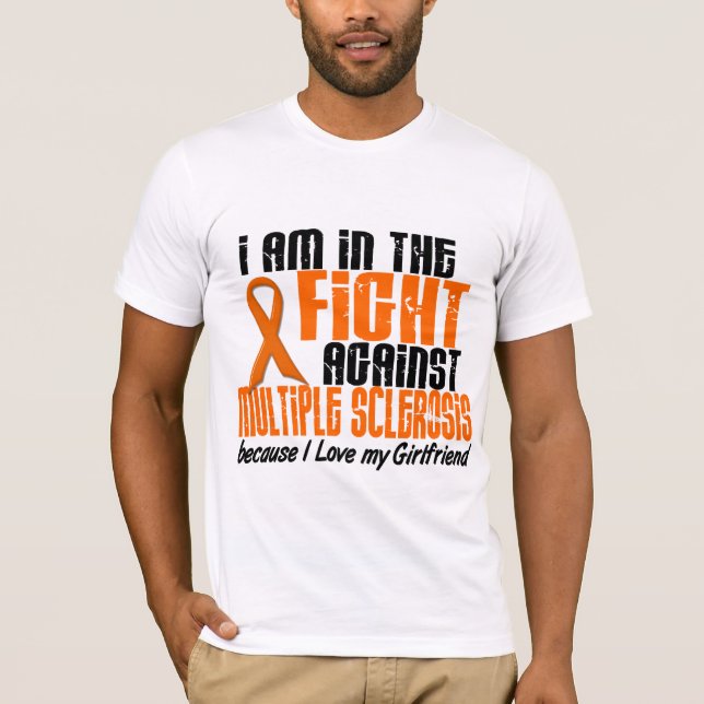 Camiseta Esclerosis múltiple del ms EN la NOVIA 1 de la (Anverso)