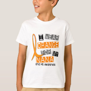 Camiseta Esclerosis múltiple del ms llevo el naranja para