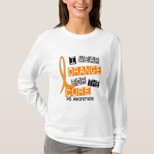 Camiseta Esclerosis múltiple del ms llevo el naranja para