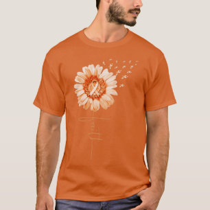 Camiseta Esclerosis Múltiple Fe MS Sensibilización Girasol