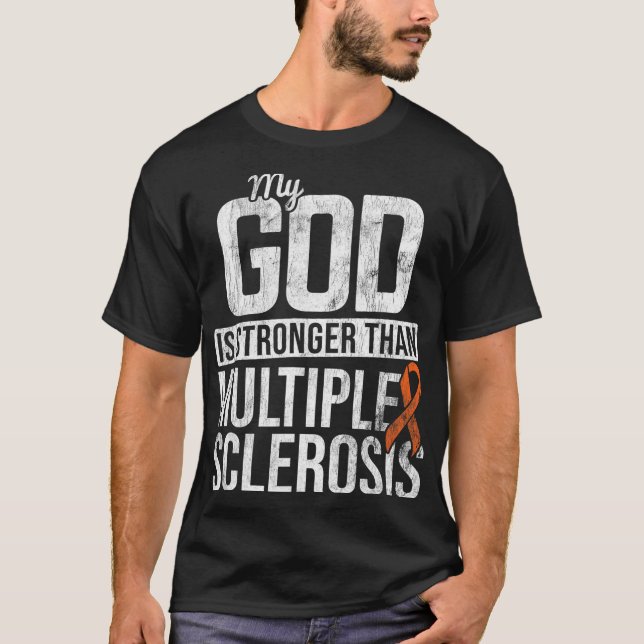 Camiseta Esclerosis Múltiple Más Fuerte Sra. Awareness Nara (Anverso)