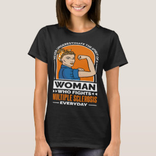 Camiseta Esclerosis múltiple Mujer para la toma de concienc