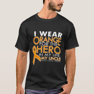 Camiseta Esclerosis Que Uso Naranja Para Mi Tío