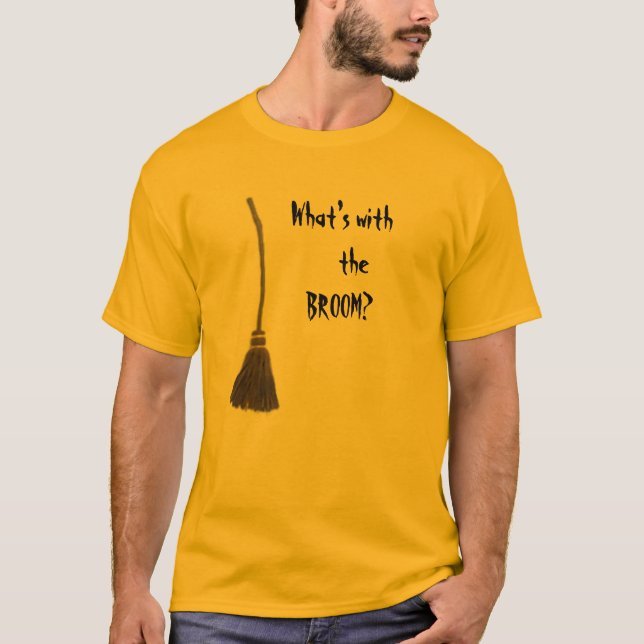 Camiseta ¿Escoba? (Anverso)