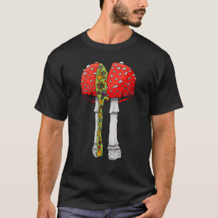 Camiseta Escoba del espacio de fantasía psicodélica del hon