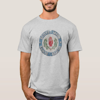 Camiseta Escocés-Irlandés/Ulster-Escocés (diseño apenado)