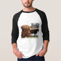 ~ escocés T del ganado de la montaña