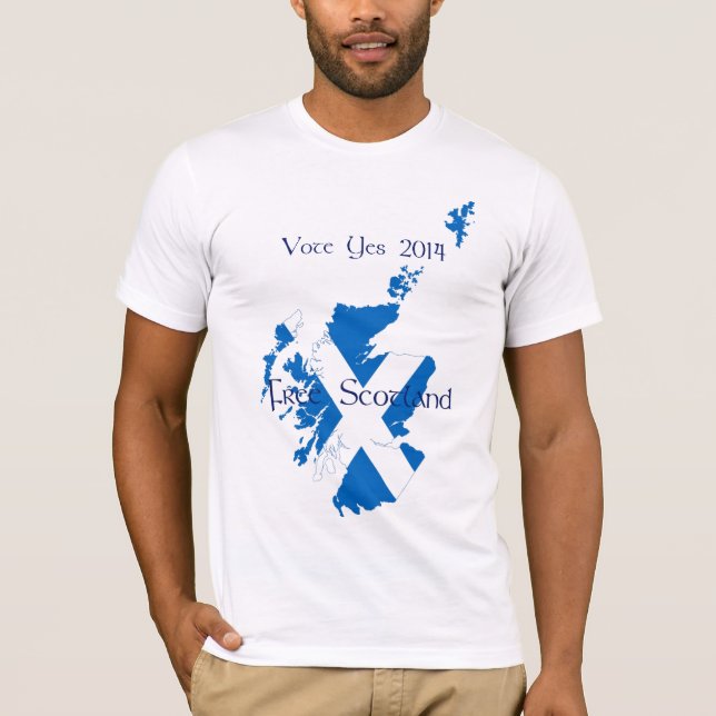 Camiseta escocesa de la independencia (Anverso)