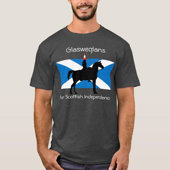 Camiseta escocesa de la independencia de (Anverso)