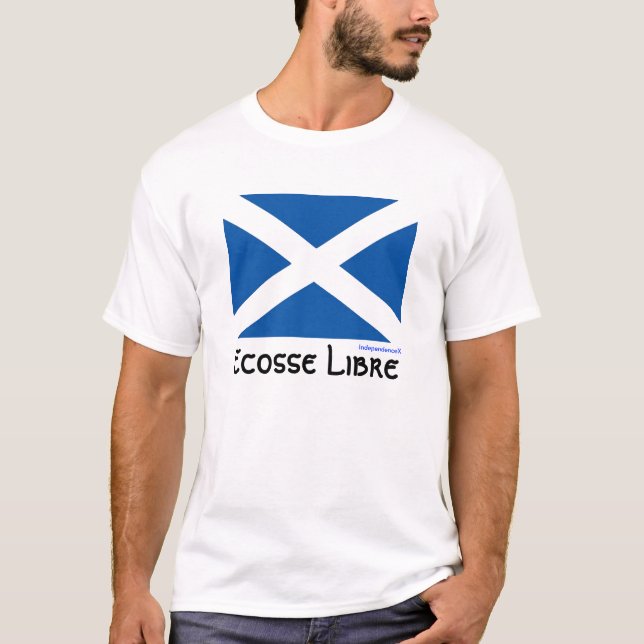 Camiseta escocesa de la independencia de Ecosse (Anverso)