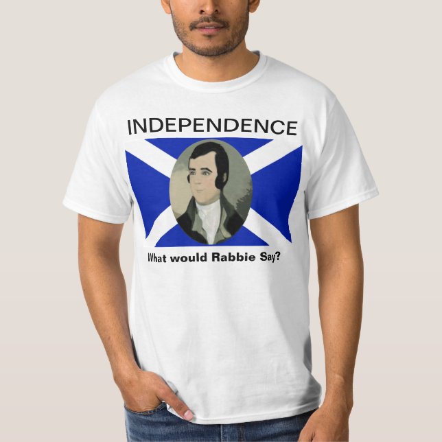 Camiseta escocesa de la independencia de Robert (Anverso)