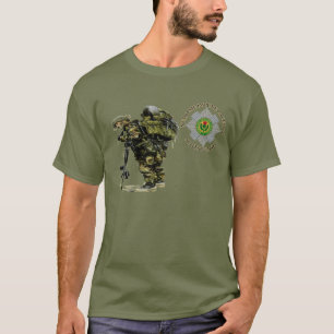 Camiseta escocesa de los guardias del verde del