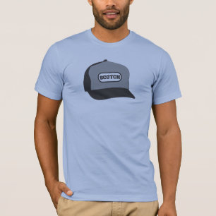Camiseta escocesa del gorra