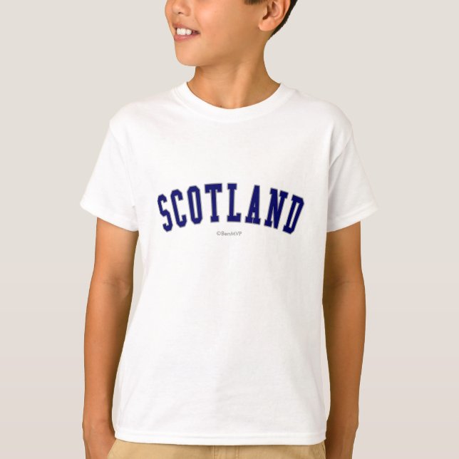 Camiseta Escocia (Anverso)