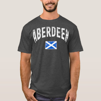 CAMISETA ESCOCIA ABERDEENA CON BANDERA ESCOCIA
