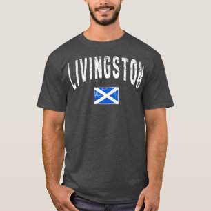 CAMISETA ESCOCIA DE LIVINGSTON CON BANDERA ESCOCIA