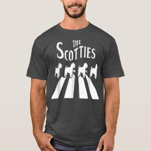 Camiseta Escocia divertida Escocia Perros de raza abdominal