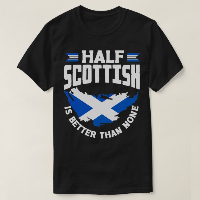 Camiseta Escocia Escocia Escocia Bandera Escocesa Cita6 (Diseño del anverso)