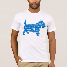 Camiseta Escocia Escocia jerga azul