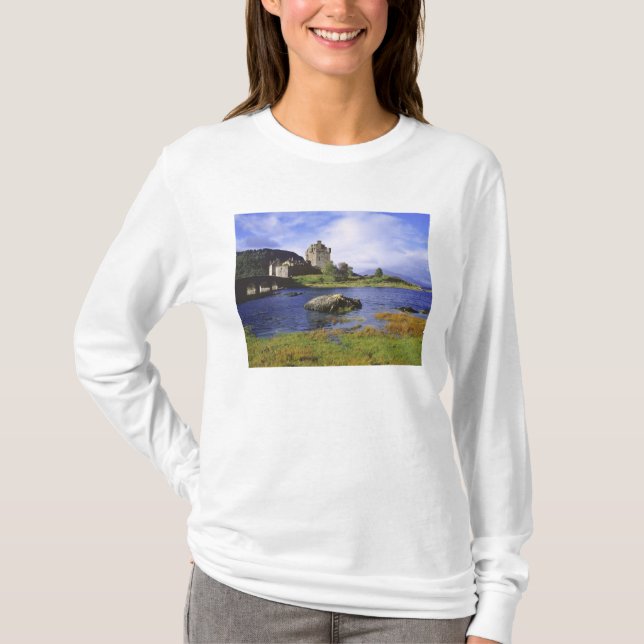 Camiseta Escocia, Highland, Wester Ross, Eilean Donan 2 (Anverso)