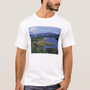 Camiseta Escocia, Highland, Wester Ross, Loch Garry. Un