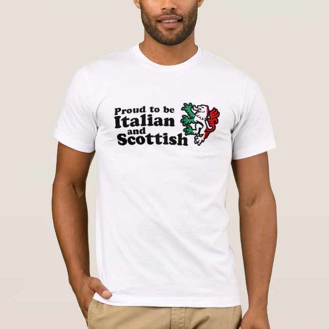 Camiseta Escocia italiana (Anverso)