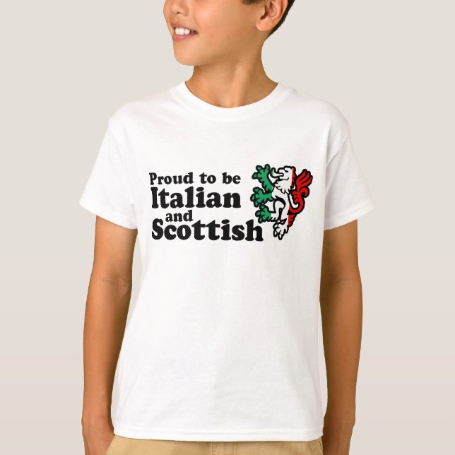 Camiseta Escocia italiana (Anverso)