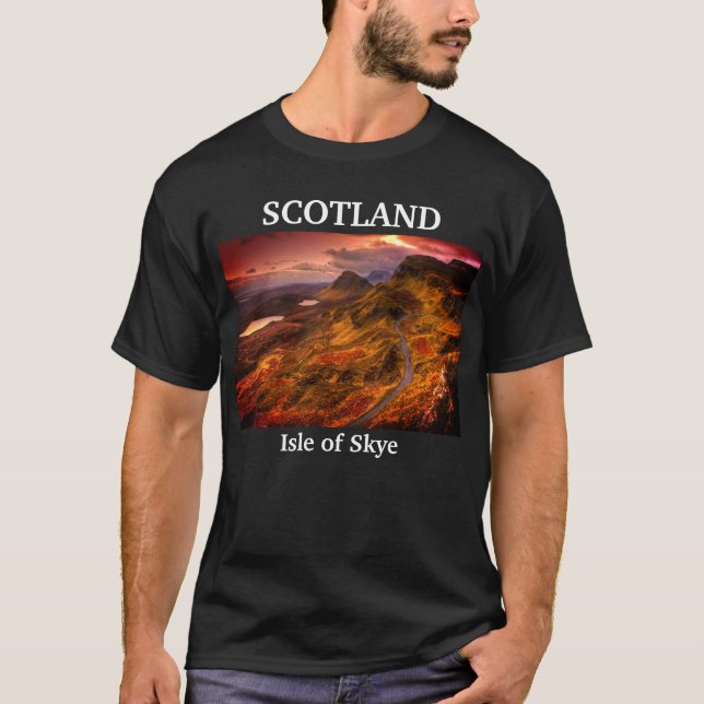 Camiseta Escocia, la isla de Skye T-Shirt (Anverso)