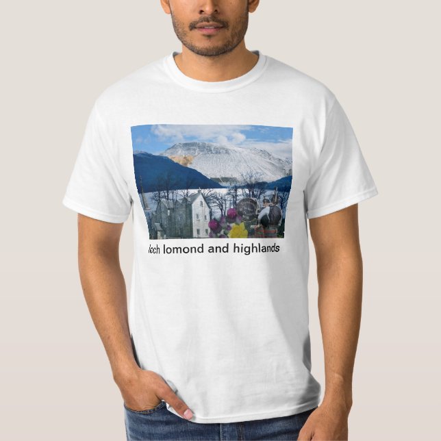 CAMISETA ESCOCIA LOCH LOMOND (Anverso)