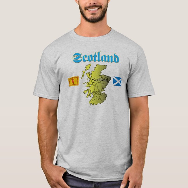 Camiseta Escocia para siempre (Anverso)