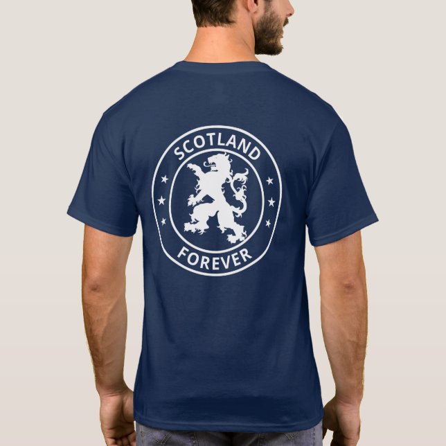 Camiseta Escocia para siempre (edición) (Reverso)
