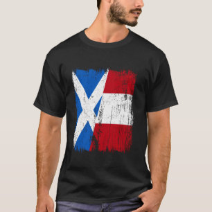 Camiseta Escocia Perú Media Bandera Herencia Escocesa Perua