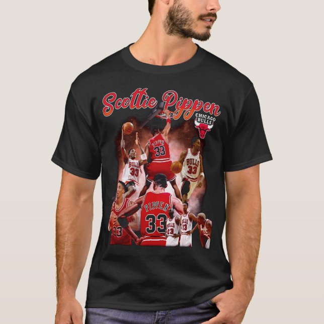 Camiseta Escocia Pippen Estilo Vintage (Anverso)