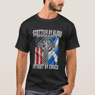 Camiseta Escocia Por Blood American De Nacer Patriot De Cho