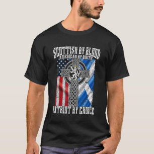 Camiseta Escocia Por Blood American De Nacer Patriot De Cho